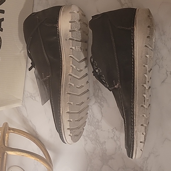 ROAN BY BEDSTU TOBIAS MEN'S BLACK LEATHER BOOTS SZ 9.5 - Picture 11 of 15